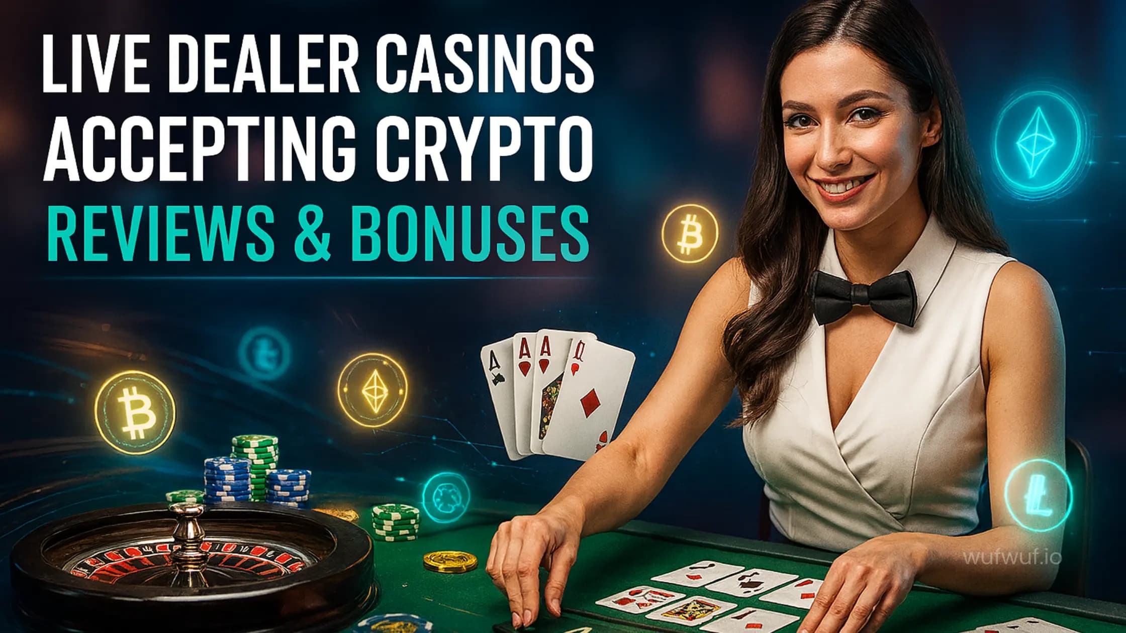 Live Dealer Casinos Accepting Crypto: Reviews & Bonuses