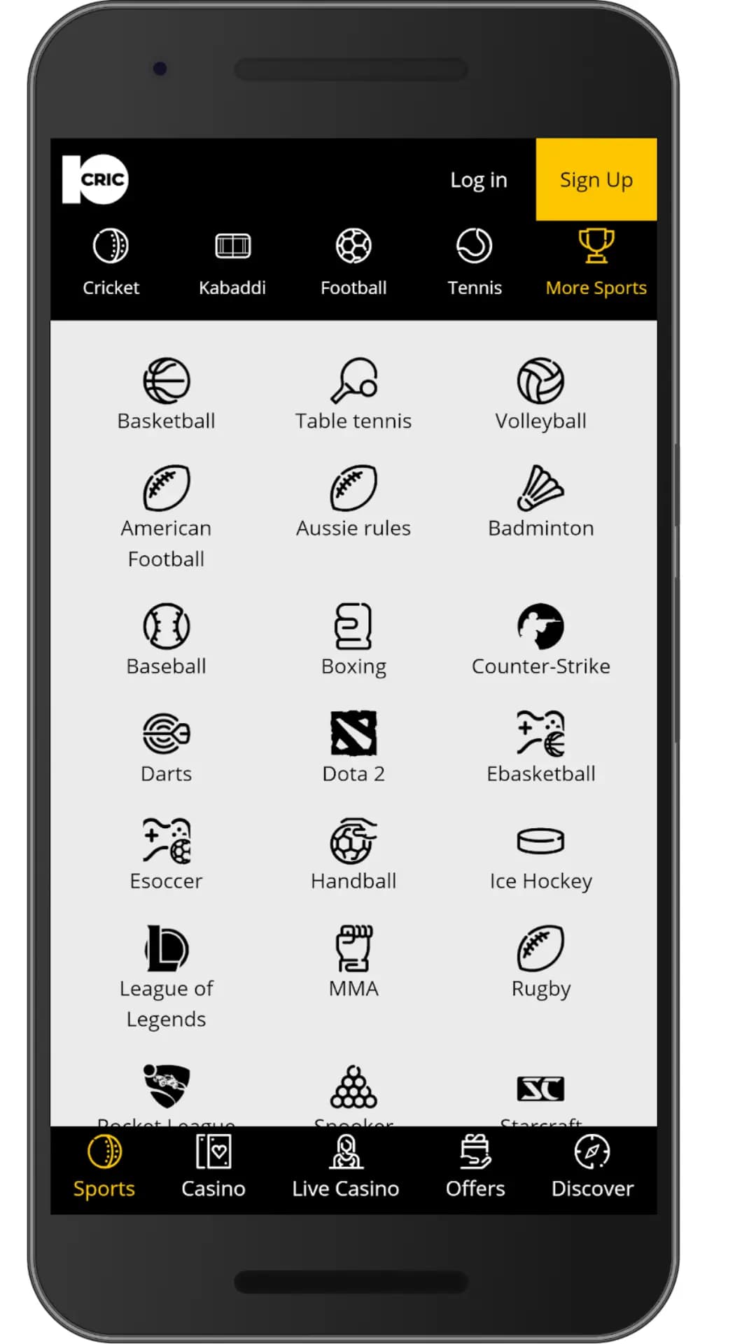 undefined Mobile App Screenshot
