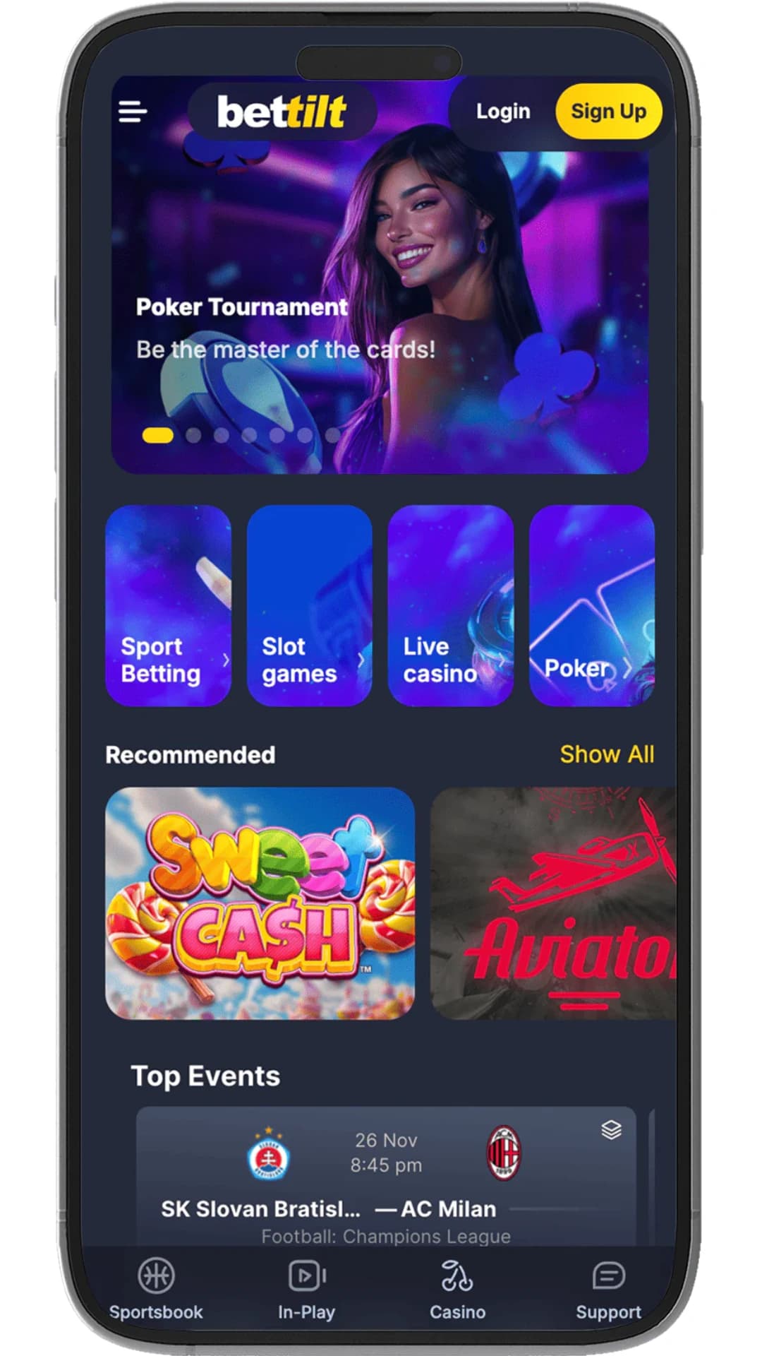 undefined Mobile App Screenshot