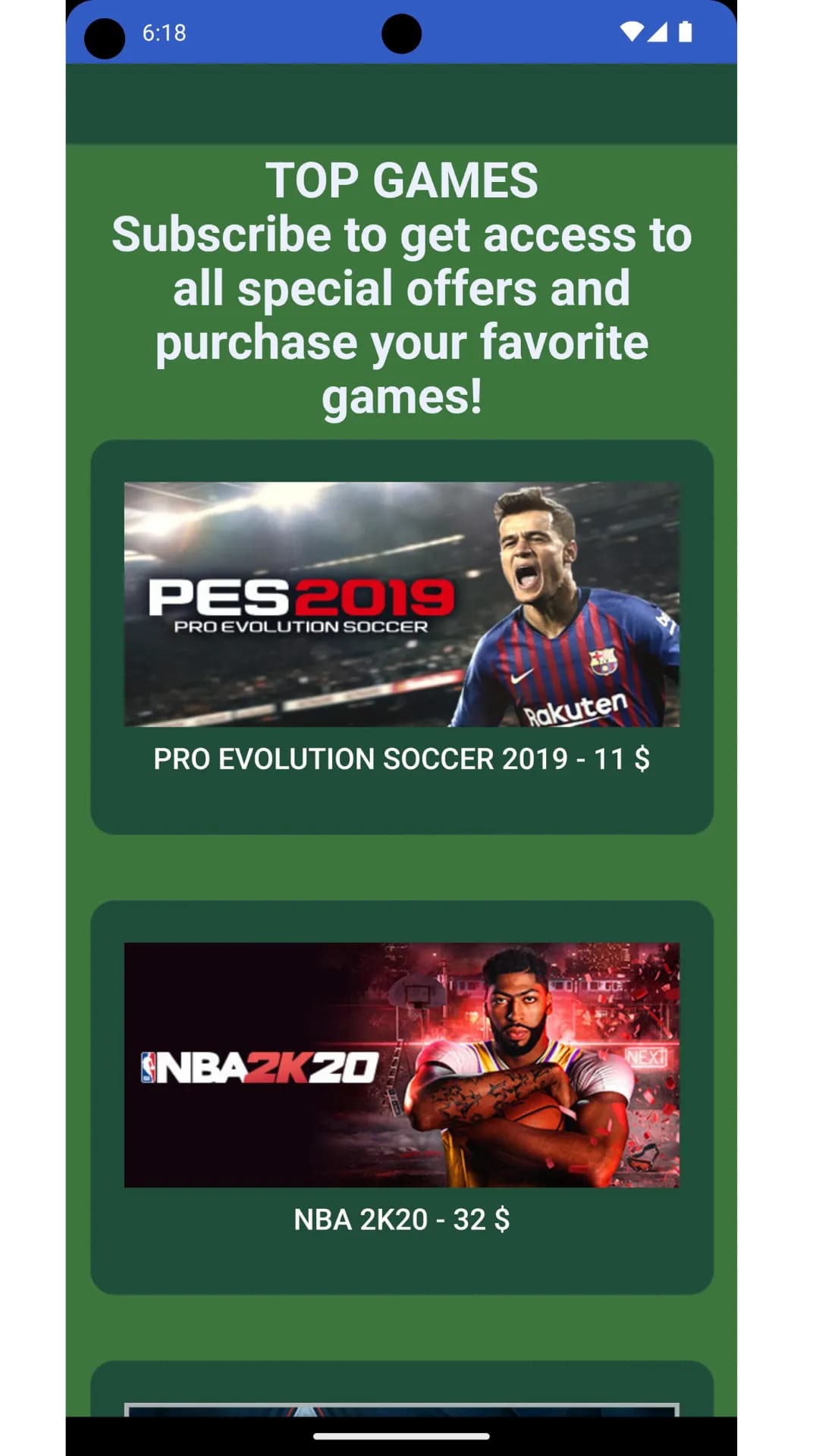 undefined Mobile App Screenshot