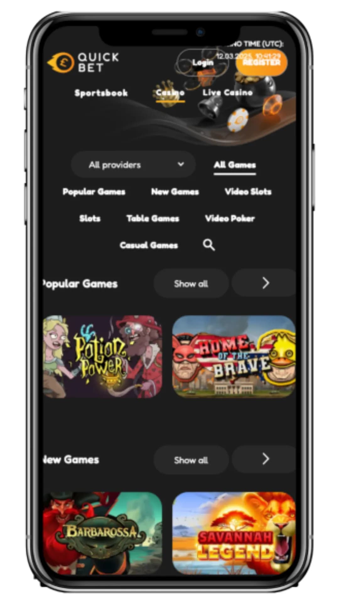 undefined Mobile App Screenshot